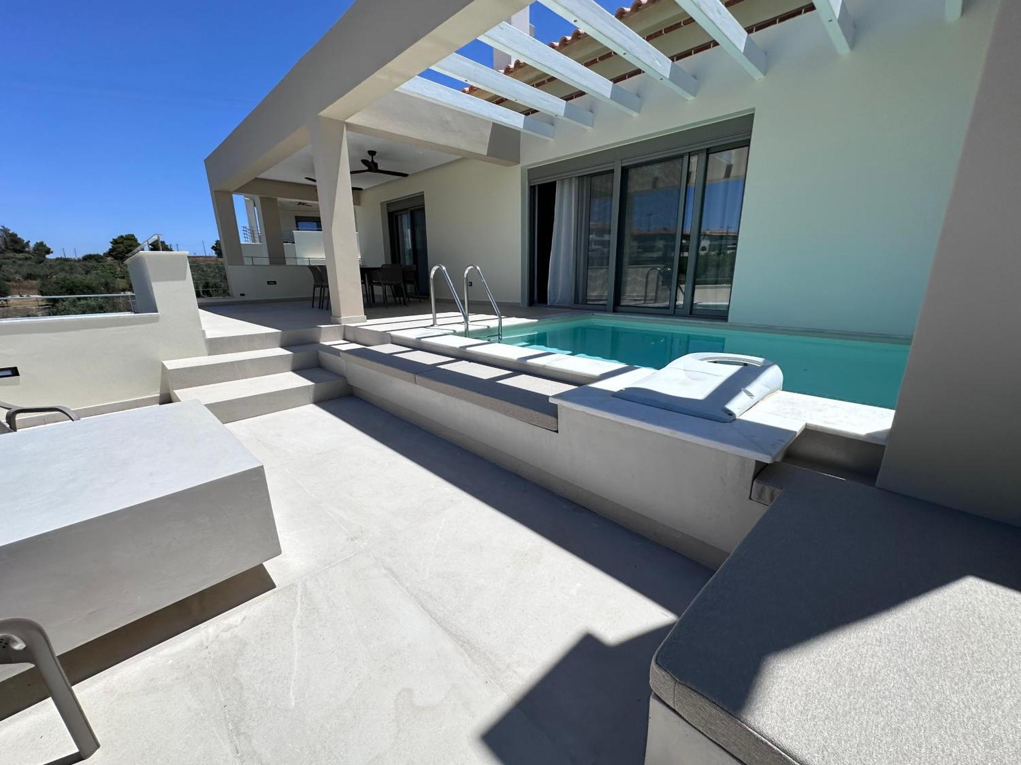 Luxury Houses With Private Pools In Porto Heli By Goutos Properties Екстериор снимка