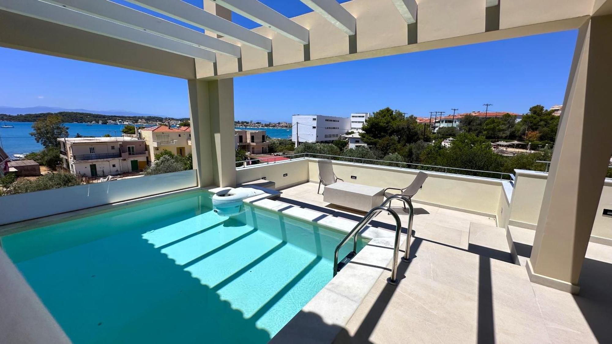 Luxury Houses With Private Pools In Porto Heli By Goutos Properties Екстериор снимка