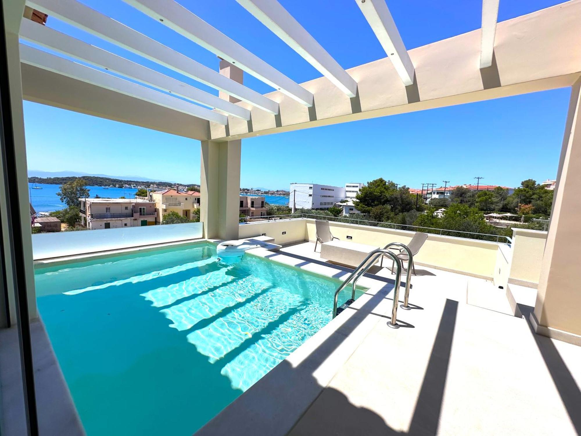 Luxury Houses With Private Pools In Porto Heli By Goutos Properties Екстериор снимка