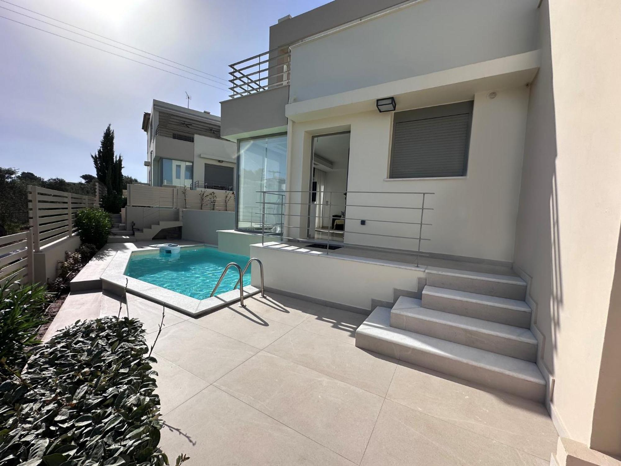 Luxury Houses With Private Pools In Porto Heli By Goutos Properties Екстериор снимка